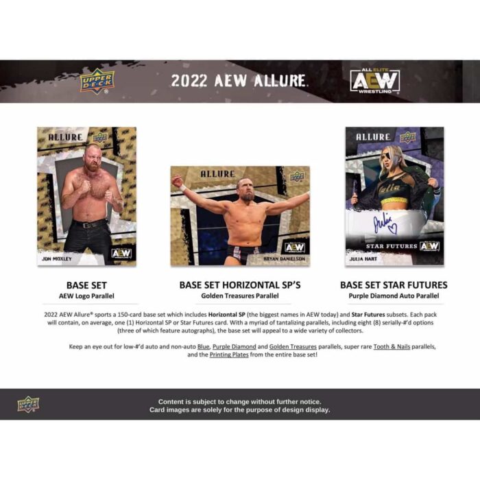 2022 Upper Deck AEW Allure All Elite Wrestling Hobby Box - Image 5