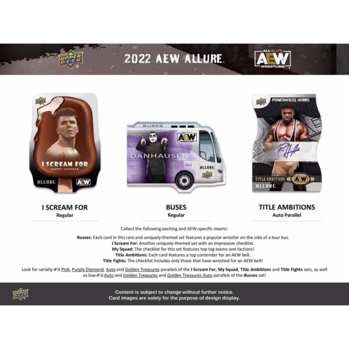 2022 Upper Deck AEW Allure All Elite Wrestling Hobby Box - Image 3