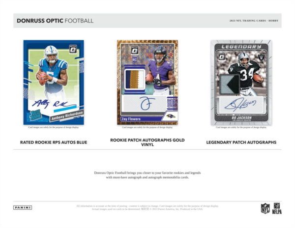 2023 Panini Donruss Optic NFL Football Hobby Box - Image 4
