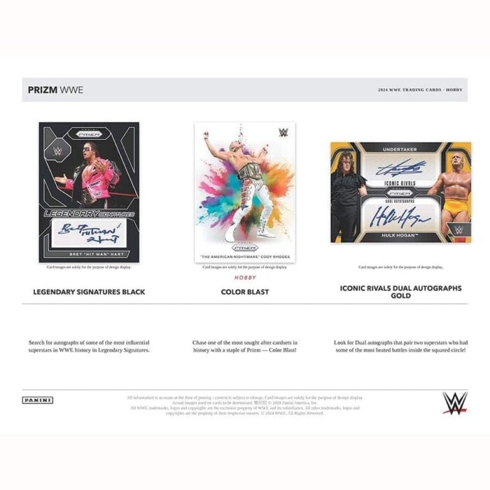 2024 Panini Prizm WWE Wrestling Hobby Box - Image 5