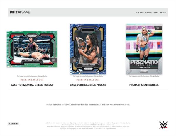 2024 Panini Prizm WWE Wrestling Blaster Box - Image 4