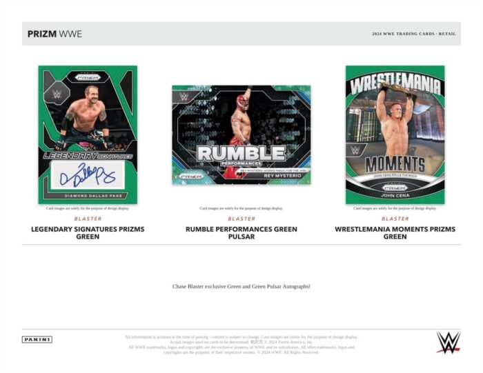 2024 Panini Prizm WWE Wrestling Blaster Box - Image 3