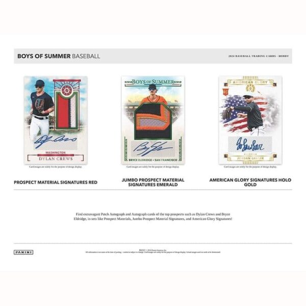 2024 Panini Boys of Summer Baseball Hobby Box - Image 6