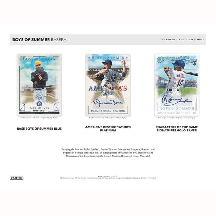 2024 Panini Boys of Summer Baseball Hobby Box - Image 5