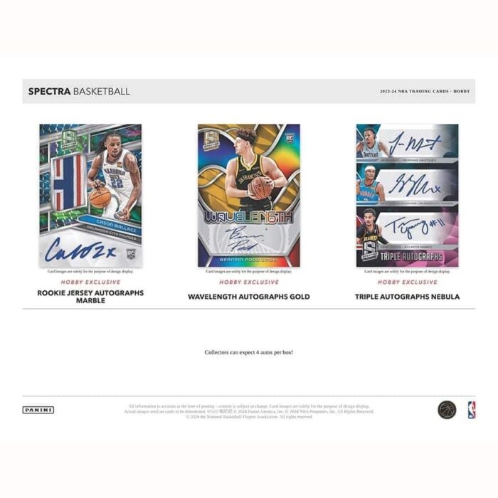 2023/24 Panini Spectra Basketball NBA Hobby Box - Image 5