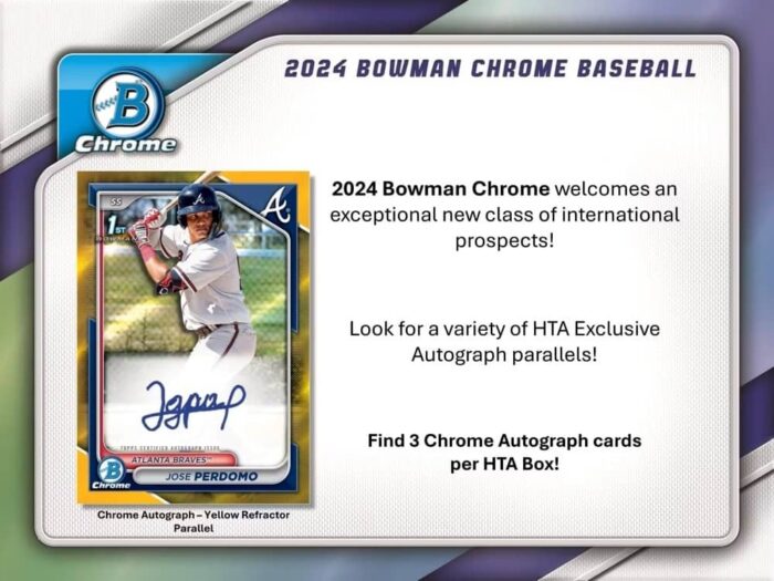 2024 Bowman Chrome Baseball MLB HTA Choice Box - Image 4
