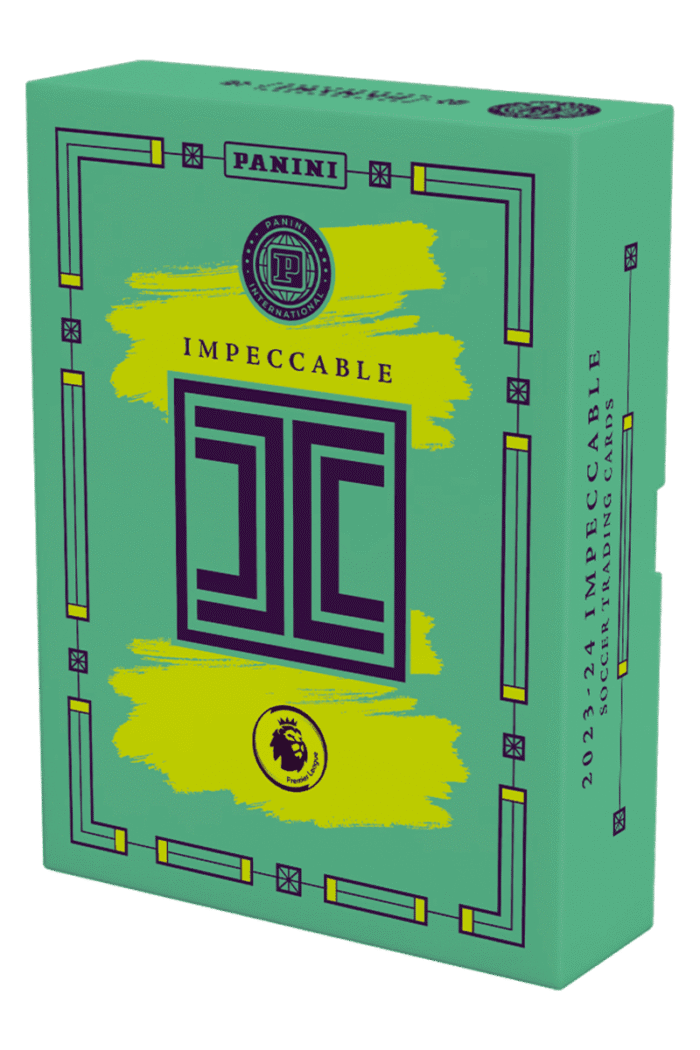 2023/24 Panini Impeccable Premier League Soccer International Hobby Box - Image 1