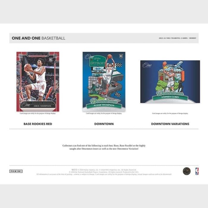 2023/24 Panini One and One Basketball NBA Hobby Box - Image 5