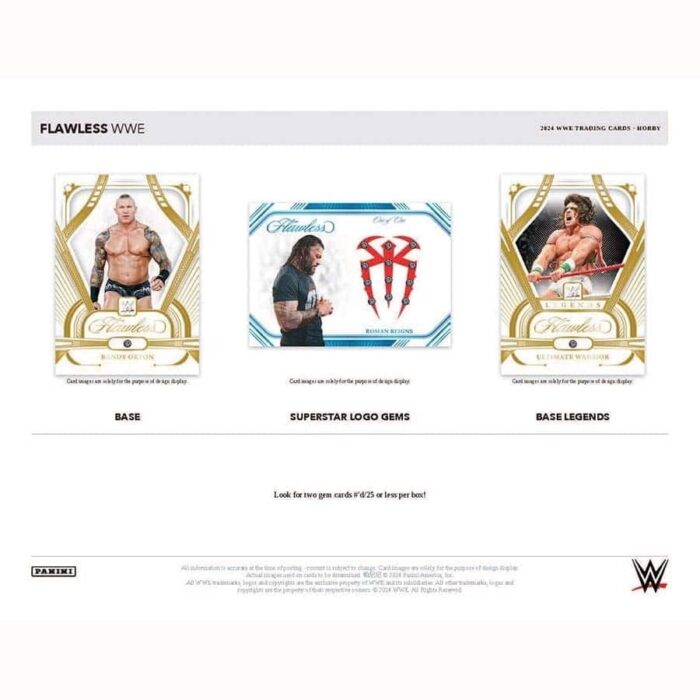 2024 Panini Flawless WWE Wrestling Hobby Box - Image 5