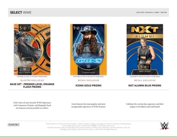 2024 Panini Select WWE Wrestling Blaster Box - Image 4