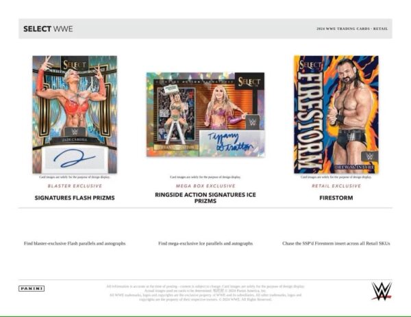 2024 Panini Select WWE Wrestling Blaster Box - Image 3
