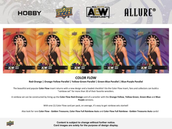 2024 Upper Deck AEW Allure Wrestling Hobby Box - Image 3