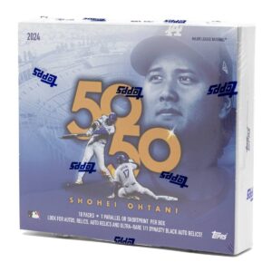 2024 Topps 50/50 Shohei Ohtani Baseball 10-Pack Box