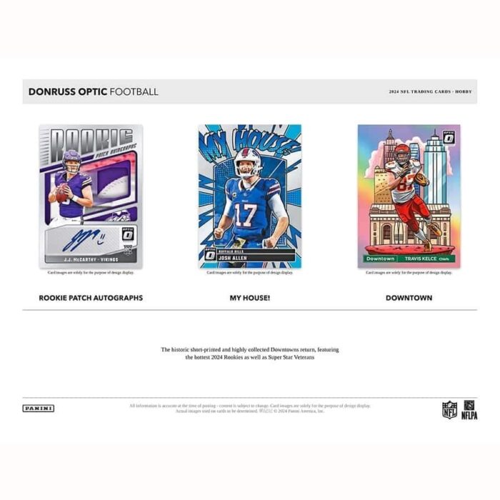 2024 Panini Donruss Optic Football NFL Hobby Box - Image 3