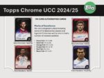 2024/25 Topps Chrome UEFA Club Competitions Soccer JUMBO Hobby Box - Image 2