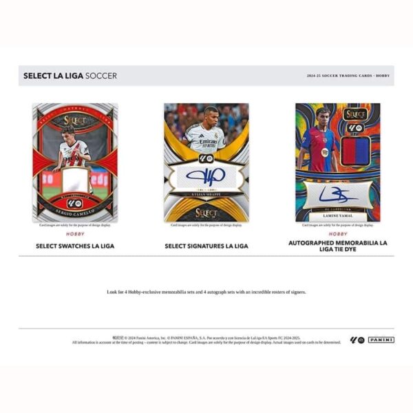 2024/24 Panini Select La Liga Soccer Hobby Box - Image 3