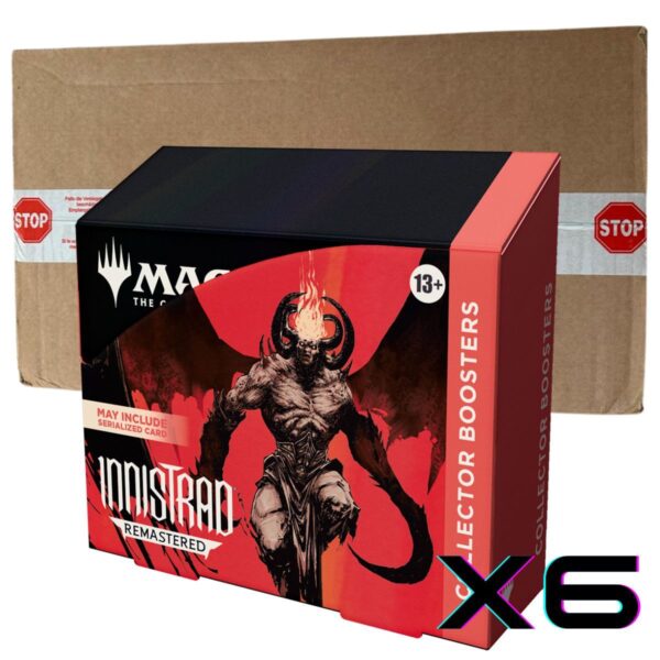 Innistrad Remastered INR - Case of 6 Collector Boxes - EN - Magic the Gathering