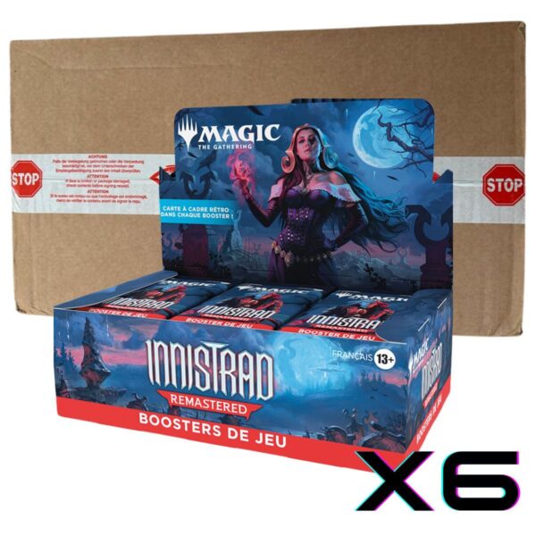 Innistrad Remastered INR - Case of 6 Game Booster Boxes - Magic the Gathering