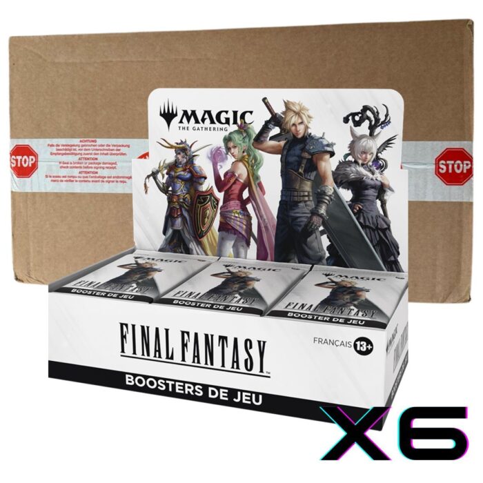 MTG x Final Fantasy - FR - Case of 6 Boxes of 30 Play Boosters - Magic the Gathering - END - Image 1