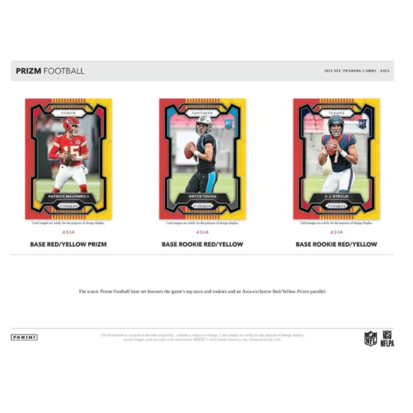 Panini Prizm NFL Football International Asia Tmall Box 2023 - Image 2