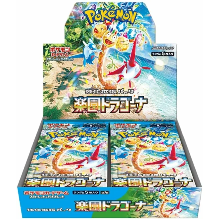 SV7a Paradise Dragona Booster Box Japanese Pokemon Card - Image 1