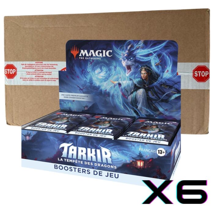 Tarkir: Storm of Dragons - Case of 6 Displays - Magic the Gathering - TDM - Image 1