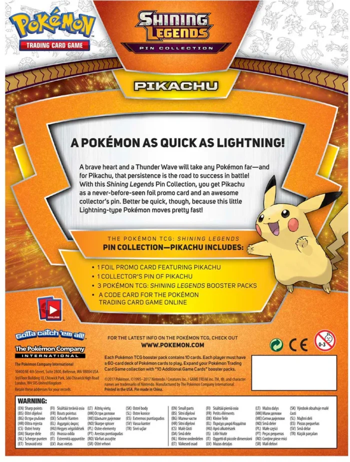 Shining Legends - Pin Collection (Pikachu) - Image 2