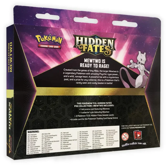 Hidden Fates - Pin Collection (Mewtwo) - Image 2