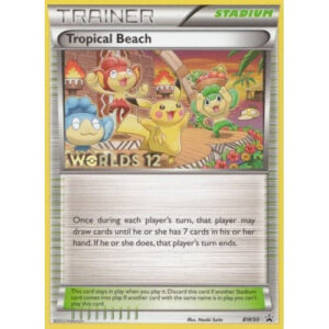 Black & White Promo BW050 Tropical Beach Worlds 2012 (Quarter Finalist Stamp)
