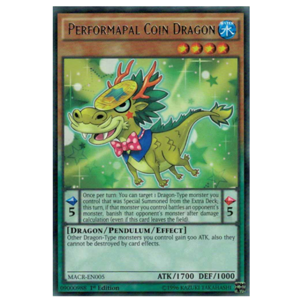 MACR-EN005 Performapal Coin Dragon - Image 3