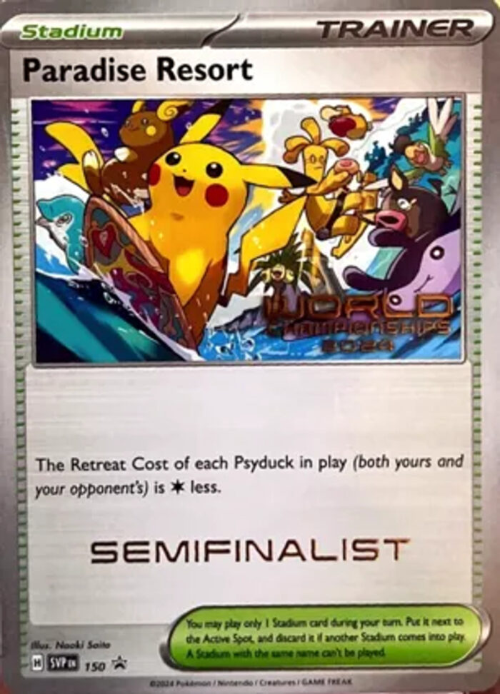 Scarlet & Violet Promo SVP150 Paradise Resort (SEMI FINALIST) - Image 1