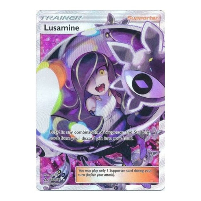 SM Ultra Prism 153/156 Lusamine (Full Art) - Image 1