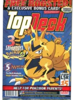 Top Deck CCG Magazine 2000 Pokemon JR / Legend Of The Five Rings / Magic MTG SEALED