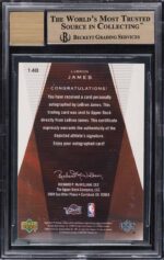 2003 SP Authentic LeBron James ROOKIE AUTO /500 #148 BGS 9.5 GEM MINT - Image 2