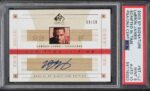 2003 SP Signature Scripted In Time LeBron James RC AUTO DNA 10 /10 #ST-LJ PSA 9