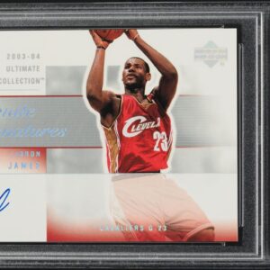 2003 Ultimate Collection Signatures LeBron James ROOKIE AUTO #LJ-A PSA 10 GEM