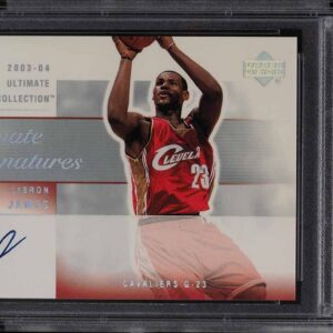 2003 Ultimate Collection Signatures LeBron James ROOKIE RC AUTO PSA 10 GEM MINT
