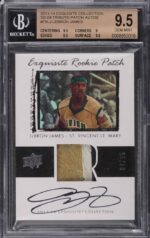 2013 Exquisite Collection '03 Tribute LeBron James PATCH AUTO /25 #78LJ BGS 9.5