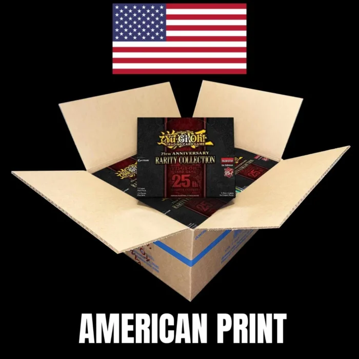 25th Anniversary Rarity Collection AMERICAN Case (12x Booster Boxes) - Image 1