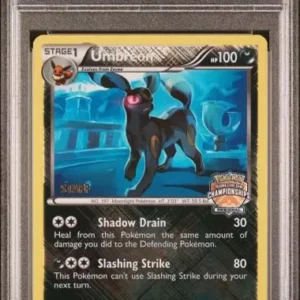Pokémon Black & White Staff Umbreon PSA 10 New Cert