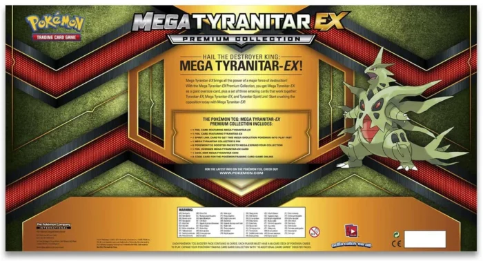 Premium Collection (Mega Tyranitar EX) (Read Description) - Image 2