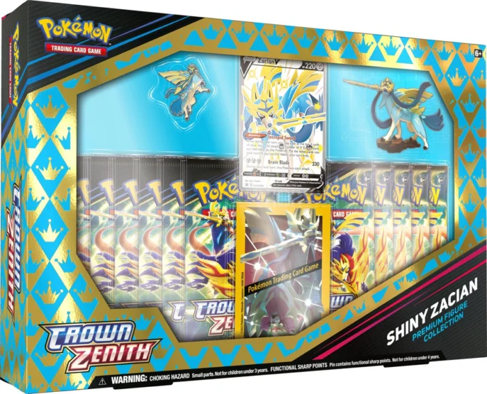 Sword & Shield: Crown Zenith - Premium Figure Collection (Shiny Zacian) - Image 1