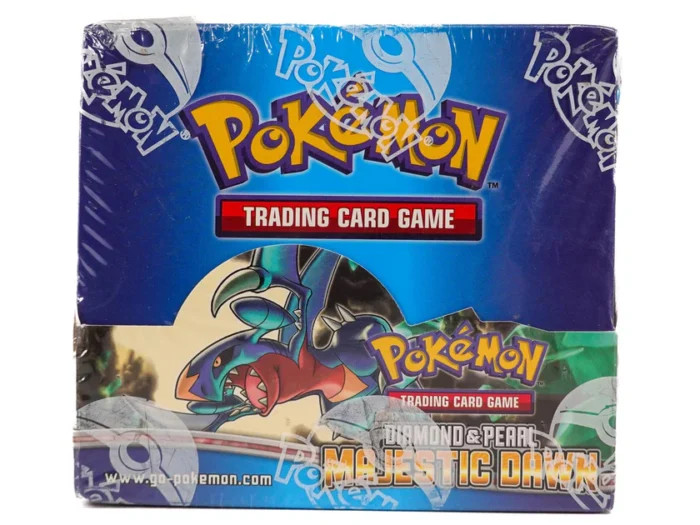 Pokemon Diamond & Pearl Majestic Dawn Booster Box *9292 EX-MT - Image 1
