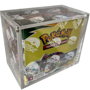Acrylic case: Pokémon Booster box (Scarlet & Violet, Sword & Shield, Sun & Moon)