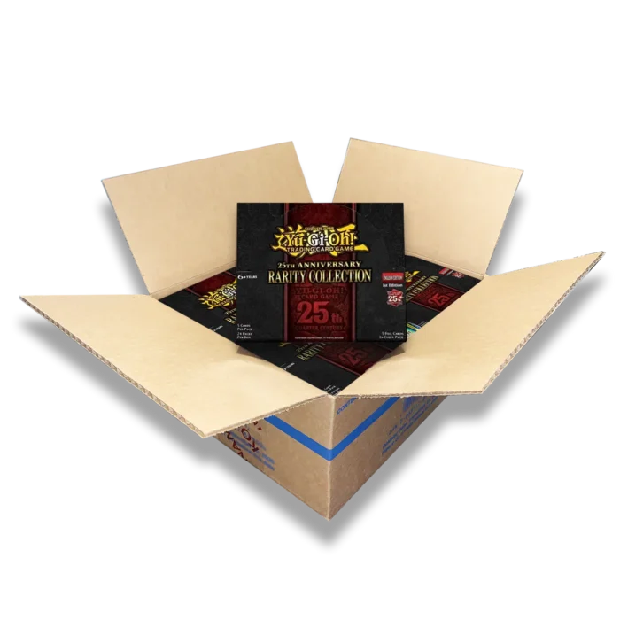 25th Anniversary Rarity Collection 1st Edition EU English Sealed Case (12x Booster Boxes) - Image 1