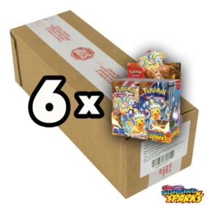 Pokemon: Surging Sparks Booster Box Case (Scarlet & Violet 8)