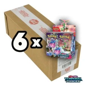 Pokemon: Temporal Forces Booster Box Case (Scarlet & Violet 5)