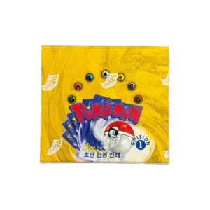 Base Set 1st Edition Korean Booster Box
