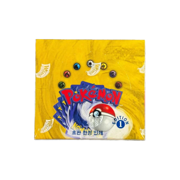 Base Set 1st Edition Korean Booster Box