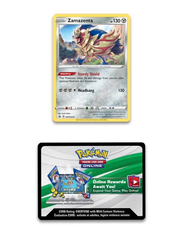 Sword & Shield: Darkness Ablaze - True Steel Premium Collection (Zamazenta) - Image 2